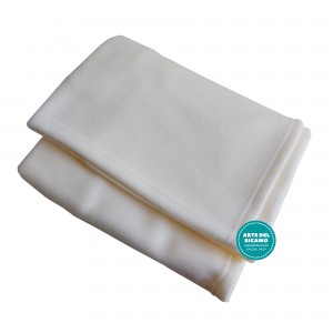 Polar Flace Baby Blanket - Cream